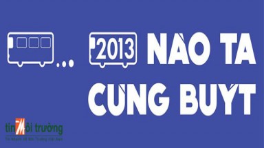 Tin Môi Trường bảo trợ truyền thông cho Dự án “Nào Ta Cùng Buýt lần 3-2013”