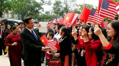  Thủ tướng Nguyễn Tấn Dũng tới Washington