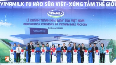  Vinamilk khánh thành Nhà máy sản xuất sữa nước hiện đại