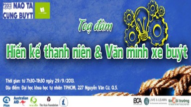  Tọa đàm “Hiến kế thanh niên và Văn minh xe buýt”