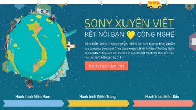 Sony Electronics Việt Nam khởi động hành trình xuyên Việt
