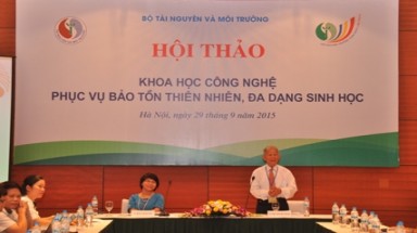   Ứng dụng khoa học công nghệ trong công tác bảo tồn đa dạng sinh học