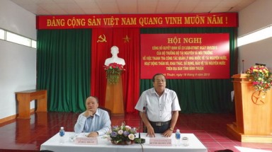  Thanh tra về tài nguyên nước tại Bình Thuận
