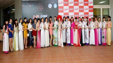  Ngày 20/10: Sơ khảo cuộc thi Nữ sinh viên Việt Nam duyên dáng 2015
