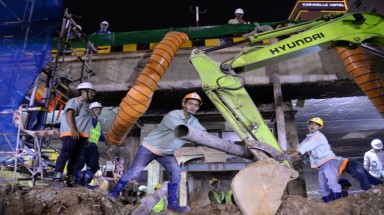 Chùm ảnh trong lòng đất thi công ga ngầm metro ở TP Hồ Chí Minh