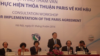  Việt Nam xây dựng Kế hoạch Thỏa thuận Paris về khí hậu