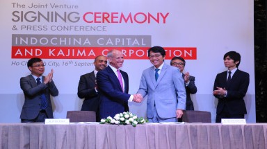  Indochina Capital thành lập liên doanh với Tập đoàn Kajima - Nhật Bản