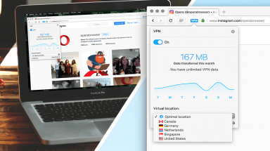   Trình duyệt đầu tiên trên thế giới tích hợp sẵn VPN miễn phí 