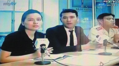 HTV xin lỗi sự cố người dẫn chương trình lỡ lời