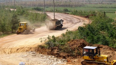  Đẩy nhanh tiến độ mở đường vào nơi an táng Đại tướng