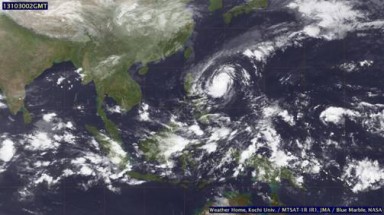  Xuất hiện bão gần biển Đông