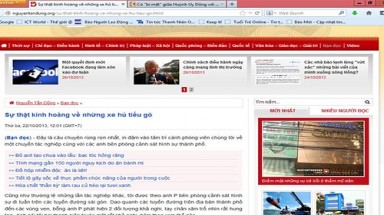  Website giả tung tin “dùng chuột cống nấu hủ tiếu”