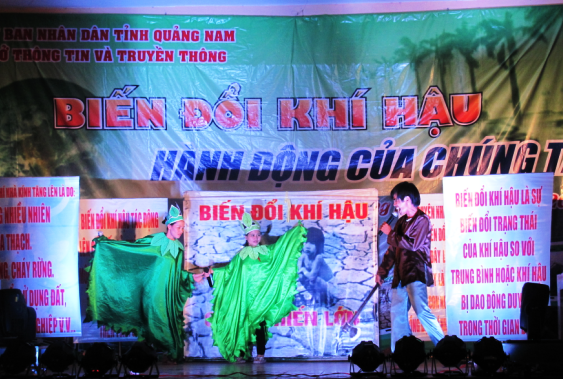  Hội thảo "Tuyên truyền về biến đổi khí hậu"