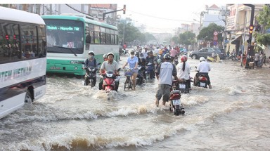  Ngập dồn về nam Sài Gòn?