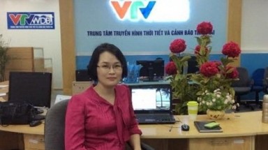  Người Việt đầu tiên được EMS trao giải thưởng dự báo thời tiết truyền hình 2014