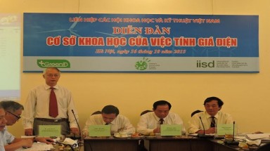  Diễn đàn "Cơ sở khoa học của việc tính giá điện"