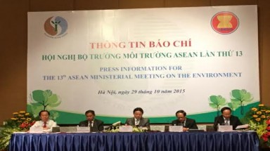  Họp báo về kết quả Hội nghị Bộ trưởng Môi trường ASEAN lần thứ 13