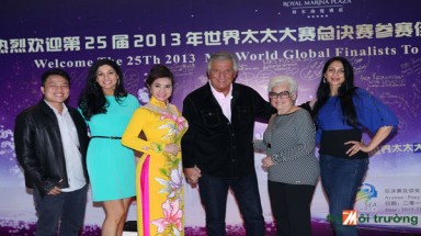  Ban tổ chức cuộc thi Mrs World 2013 xin lỗi vì sự cố sai tên nước Việt Nam