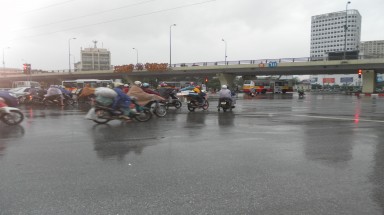 Hà Nội không bị ngập sau đêm bão Haiyan đi qua