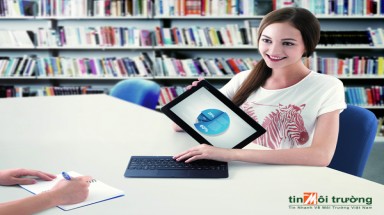  Máy tính cảm ứng siêu di động kèm tablet 10” chip lõi tứ ra mắt tại Việt Nam