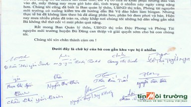  Bình Phước: Người dân khu vực ấp Đức Lập, Thị trấn Đức Phong, huyện Bù Đăng khổ vì phân heo,bò