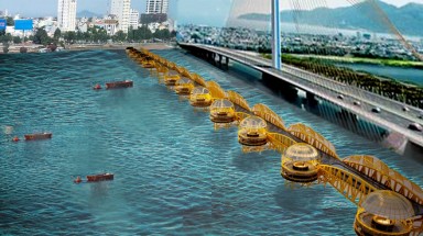  Độc đáo: Ý tưởng làm đẹp cầu đi bộ đầu tiên ở Đà Nẵng