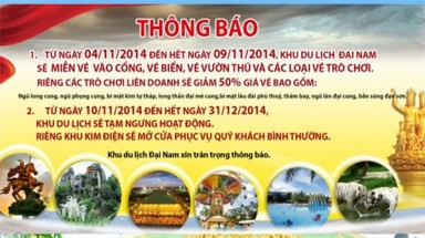  Ông Dũng “lò vôi” chính thức đóng cửa Khu du lịch Đại Nam