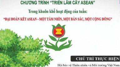   VACNE tổ chức triển lãm cây ASEAN