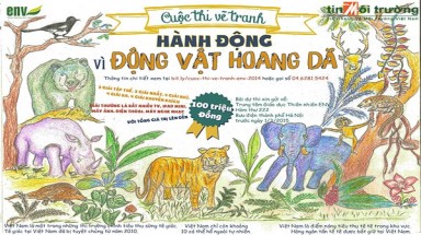 Cuộc thi vẽ tranh “Hành động vì Động vật hoang dã”