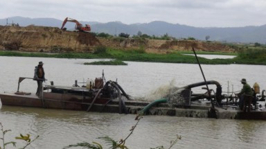 Trà Vinh tăng cường công tác quản lý khai thác cát sông