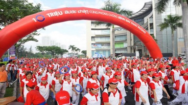  “10 triệu bước chân cùng phòng chống bệnh đái tháo đường”
