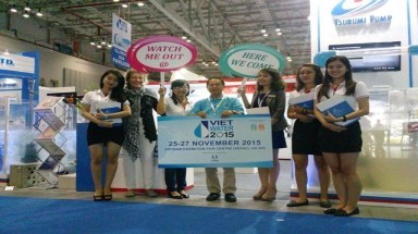  Vietwater 2015 - Triển lãm quốc tế lớn nhất về ngành nước