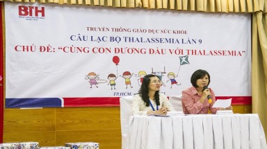  Nâng cao nhận thức phòng chống bệnh tan máu bẩm sinh -Thalassemia