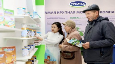  Sản phẩm Vinamilk đến với người dân Matxcova