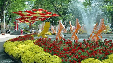  Trưng bày chim cảnh tại Hội hoa xuân TP.HCM 2014