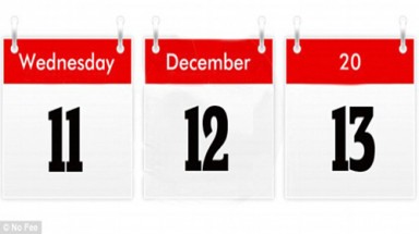  11-12-2013: ngày “độc” trăm năm có một
