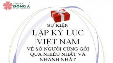  “Quà sáng tạo - gửi yêu thương” lập kỷ lục Việt Nam