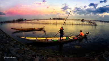  Cuộc sống bình yên ở đầm Chuồn