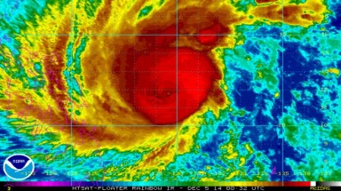  'Vùng đất chết' Tacloban lại nằm trên đường đi của siêu bão