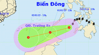  Bão Jangmi đã suy yếu thành áp thấp nhiệt đới