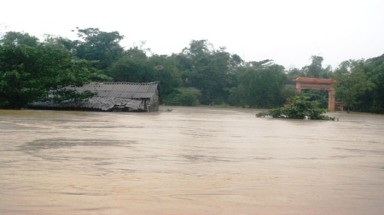   Tin lũ trên các sông từ Quảng Trị đến Bình Định