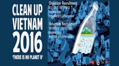  Clean Up Vietnam 2016 - Ngày hành động vì môi trường