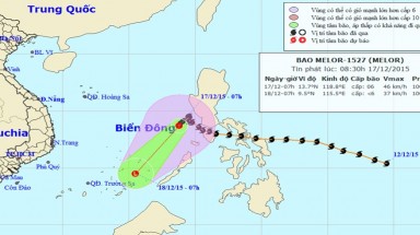  Bão số 5 suy yếu thành áp thấp nhiệt đới