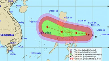  Công điện về chủ động đối phó với bão Nock-ten và gió mùa Đông Bắc 
